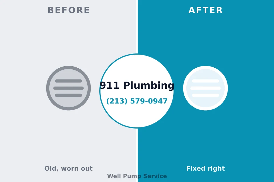 Before and after: plumbing repair Allison Park, PA